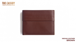 (image for) THE CASSIDY WALLET BROWN by Nakul Shenoy - Trick