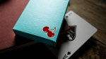 (image for) Cherry Casino House Deck (Tropicana Teal) Playing Cards by Pure Imagination Projects