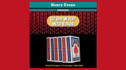 (image for) Oil and Water Boxes (Gimmicks and Online Instructions) by Henry Evans - Trick
