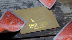 (image for) COLORED Split Cards 10 ct. (Orange) by PCTC - Trick