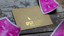 (image for) COLORED Split Cards 10 ct. (Fushia) by PCTC - Trick
