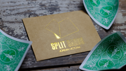 (image for) COLORED Split Cards 10 ct. (Green) by PCTC - Trick