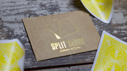 (image for) COLORED Split Cards 10 ct. (Yellow) by PCTC - Trick