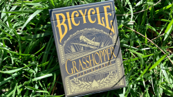 (image for) Grasshopper Dark (Olive) Playing Cards