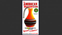 (image for) The American Prayer Vase Genie Bottle ORANGE by Big Guy's Magic- Trick