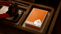 (image for) Lounge Edition in Hangar (Orange) with Limited Back by Jetsetter Playing Cards