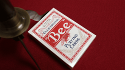 (image for) Bee Lotus Casino Grade (Red) Playing Cards