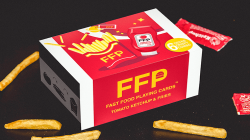 (image for) Ketchup and Fries Combo (1/2 Brick) Playing Cards by Fast Food Playing Cards