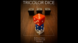 (image for) TRICOLOR DICE by Wayne Dobson and Alan Wong - Trick