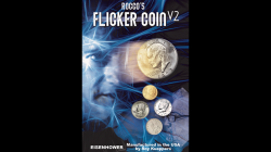 (image for) FLICKER COIN V2 (Eisenhower) by Rocco - Trick