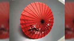 (image for) Dragon Parasol RED by LY & MS Magic - Trick