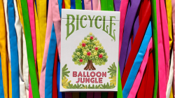 (image for) Gilded Bicycle Balloon Jungle Playing Cards