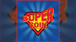 (image for) SUPER COIN (Gimmicks and Online Instructions) by Mago Flash -Trick