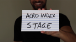 (image for) Acro Index Dry Erase Large 5"x8"(Gimmicks and Online Instructions) by Blake Vogt - Trick