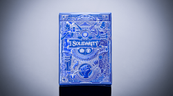 (image for) Solidarity (Navy Blue) Playing Cards By Riffle Shuffle