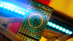 (image for) Aqua Falcon Throwing Cards (Foil) by Rick Smith Jr. and De'vo
