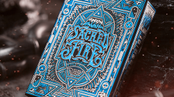 (image for) Sacred Fire (Sapphire Blaze) Playing Cards by Riffle Shuffle