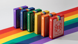 (image for) DKNG Rainbow Wheels (Yellow) Playing Cards by Art of Play