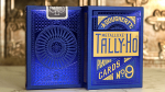 Tally Ho Blue (Circle) MetalLuxe Playing Cards by US Playing Cards (image for) Tally Ho Blue (Circle) MetalLuxe Playing Cards by US Playing Cards