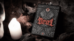 Deal with the Devil (Scarlet Red) UV Playing Cards by Darkside Playing Card Co (image for) Deal with the Devil (Scarlet Red) UV Playing Cards by Darkside Playing Card Co