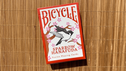 (image for) Gilded Bicycle Sparrow Hanafuda Fusion Playing Cards
