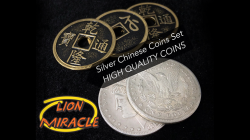 (image for) Silver Chinese Coins Set by Lion Miracle - Trick