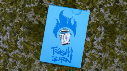 (image for) Trash & Burn (Blue) Playing Cards by Howlin' Jacks