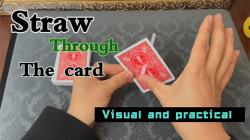 (image for) Straw Through The Card by Dingding video DOWNLOAD
