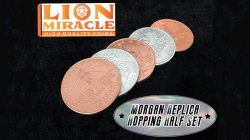 (image for) MORGAN REPLICA HOPPING HALF Set by Lion Miracle - Trick