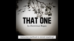 (image for) That One by Dominicus Bagas video DOWNLOAD