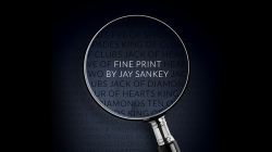 (image for) Fine Print by Jay Sankey presented by Nick Locapo (14 GIMMICKS INCLUDED) - Trick