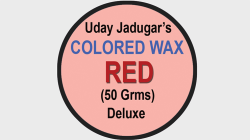 (image for) COLORED WAX (RED) 50grms. Wit by Uday Jadugar - Trick