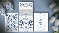 (image for) White Tulip Playing Cards Dutch Card House Company