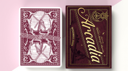 (image for) The Windmill Back (Claret Purple Edition) Playing Cards