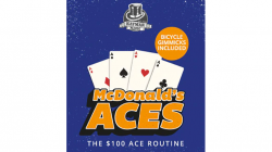 (image for) McDonalds Aces (Gimmick and online instructions) by Kaymar Magic - Trick