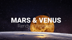 (image for) Mars and Venus by Rendyz Virgiawan video DOWNLOAD
