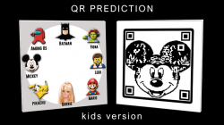 (image for) QR PREDICTION MICKEY (Gimmicks and Online Instructions) by Gustavo Raley - Trick