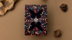 (image for) Butterfly Seasons Marked Playing Cards (Fall) by Ondrej Psenicka