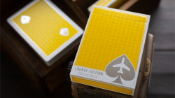 (image for) Limited Edition Lounge in Taxiway Yellow by Jetsetter Playing Cards
