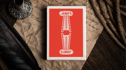 (image for) Jerry's Nugget (Atomic Red) Marked Monotone Playing Cards