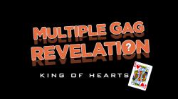 (image for) MULTIPLE GAG PREDICTION KING OF HEARTS by PlayTime Magic DEFMA - Trick