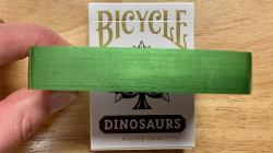 (image for) Gilded Bicycle Dinosaur Playing Cards