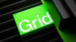 (image for) Grid Series Four- Typographic Playing Cards