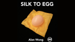 (image for) Silk To Egg (Brown/with Yellow silk) by Alan Wong - Trick
