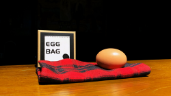 (image for) EGG BAG RED PLAID by Bacon Magic - Trick