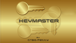 (image for) Keymaster Brass (Gimmicks and Online Instructions) by Craig Petty - Trick