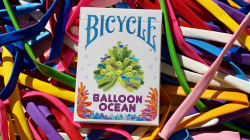 (image for) Bicycle Balloon Stripper (Ocean) Playing Cards