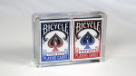 Bicycle Rider Back Mini Limited Edition (2 Pack With Foil Tucks In Carat Case) by US Playing Card Co (image for) Bicycle Rider Back Mini Limited Edition (2 Pack With Foil Tucks In Carat Case) by US Playing Card Co