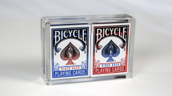 (image for) Bicycle Rider Back Mini Limited Edition (2 Pack With Foil Tucks In Carat Case) by US Playing Card Co