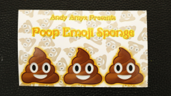 (image for) Sponge Emoji POO (4PK.) by Andy Amyx- Trick